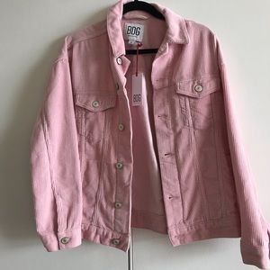 Urban Outfitters Pink Corduroy jacket